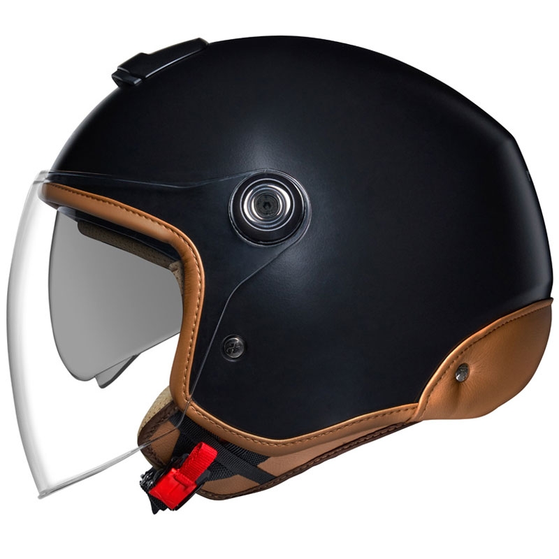 Cască de motocicletă NEXX Y.10 Sunny Open Face neagră lichidare