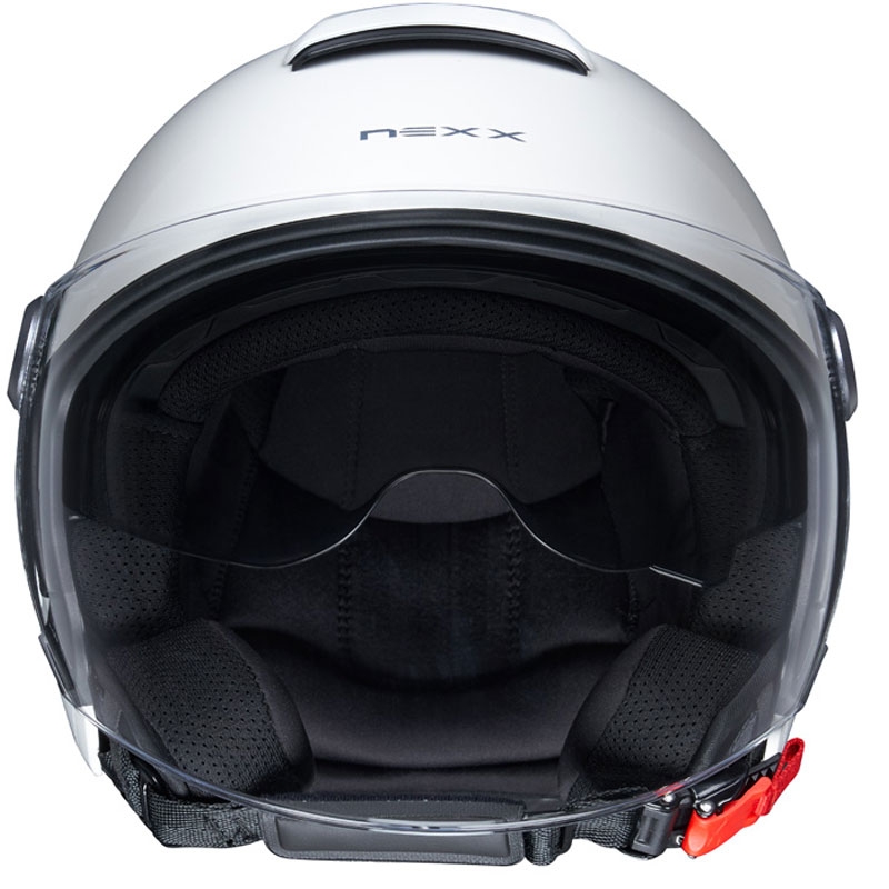 Cască de motocicletă deschisă NEXX Y.10 Alb simplu lichidare