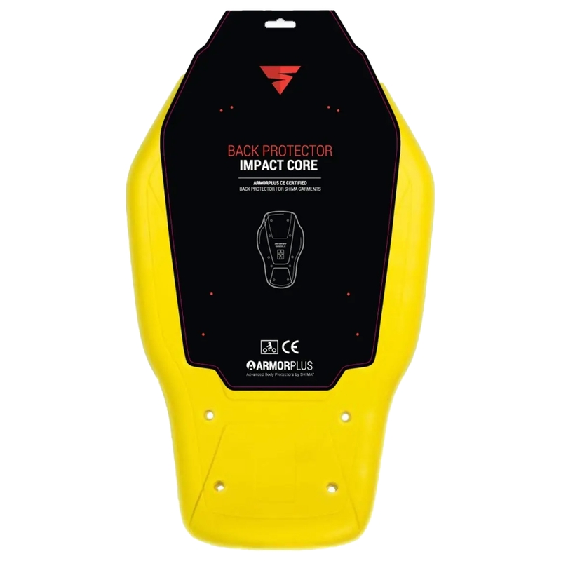 Shima Impact Core BL Pro Spine Protector Galben