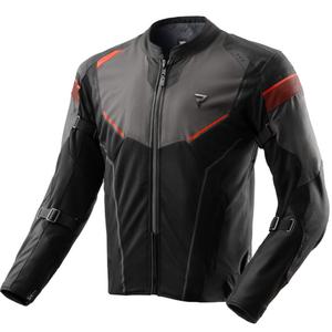 Jacheta moto Rebelhorn Hiflow V negru-gri-rosu