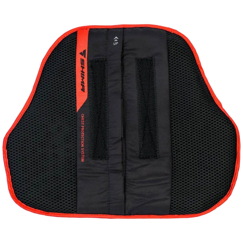 Protector de piept Shima negru-rosu