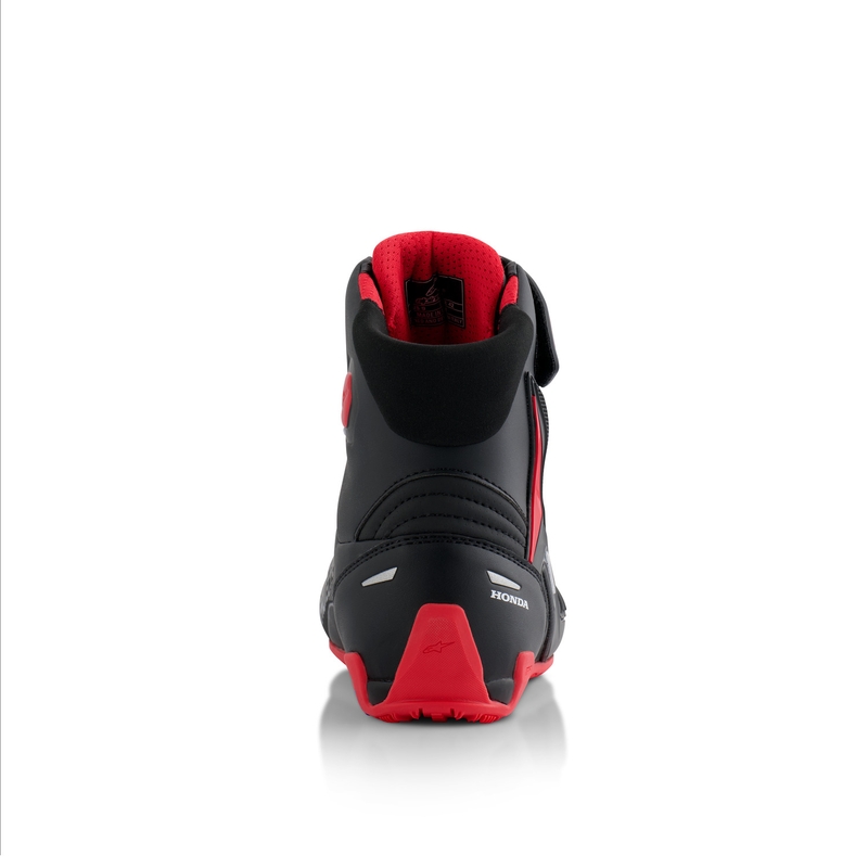 Cizme de motocicletă Alpinestars Faster-4 HONDA Collection negru și roșu