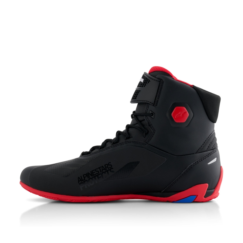 Cizme de motocicletă Alpinestars Faster-4 HONDA Collection negru și roșu