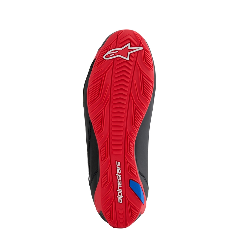 Cizme de motocicletă Alpinestars Faster-4 HONDA Collection negru și roșu