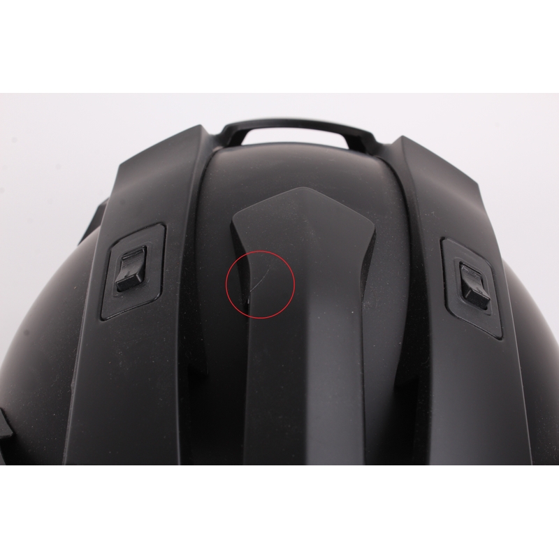 Cască de enduro cu parasolar RSA MX-01 negru mat lichidare