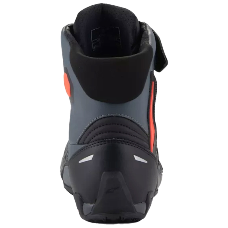 Cizme moto Alpinestars Faster-4 negru-gri-rosu fluo