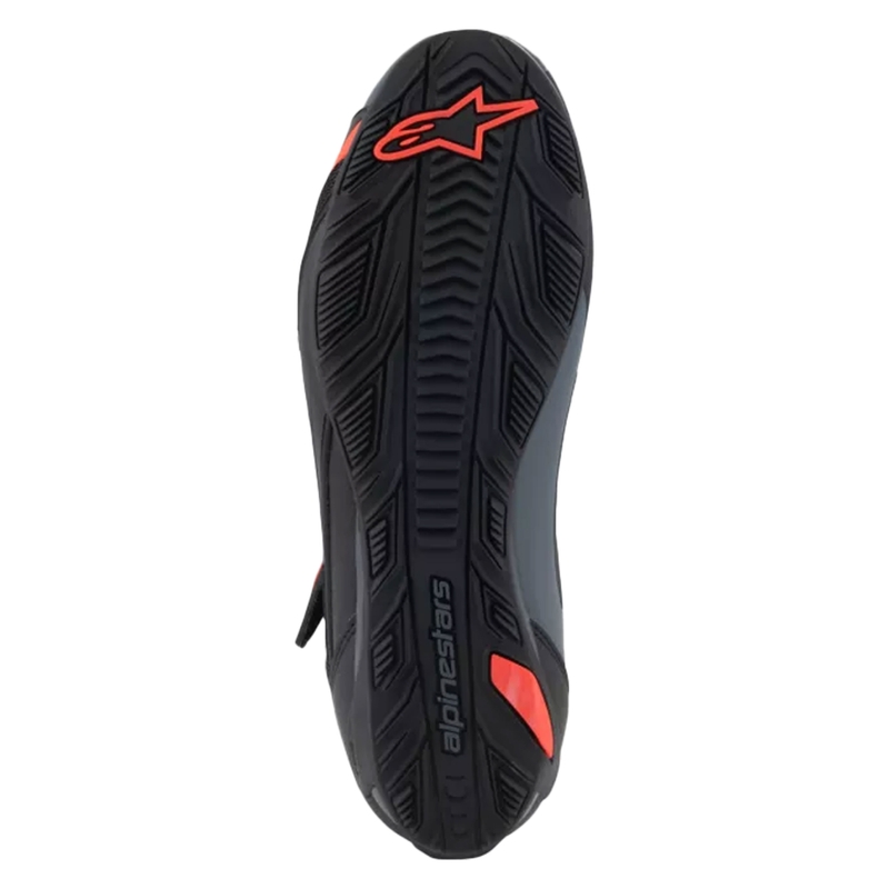 Cizme moto Alpinestars Faster-4 negru-gri-rosu fluo