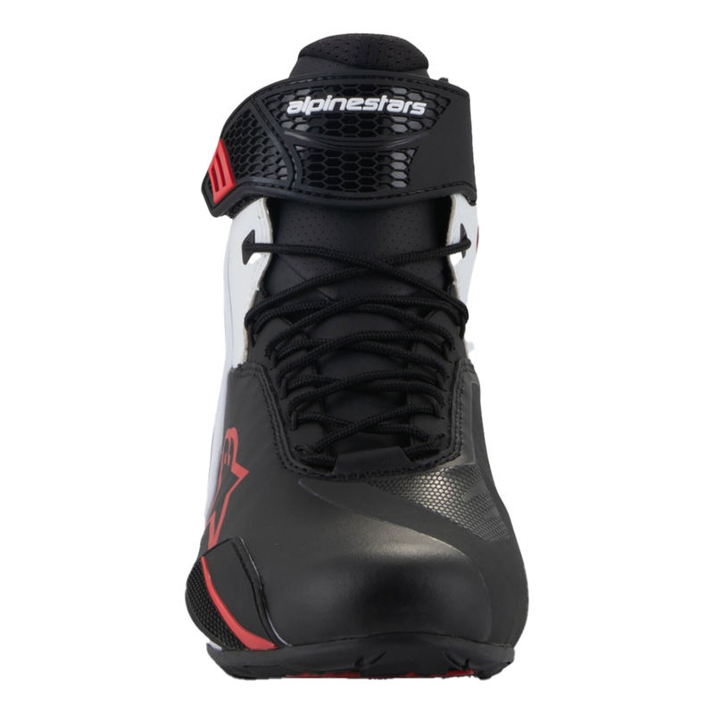 Cizme moto Alpinestars Faster-4 negru-alb-rosu