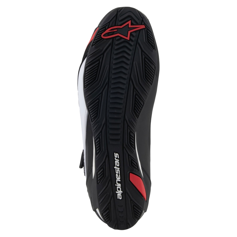 Cizme moto Alpinestars Faster-4 negru-alb-rosu