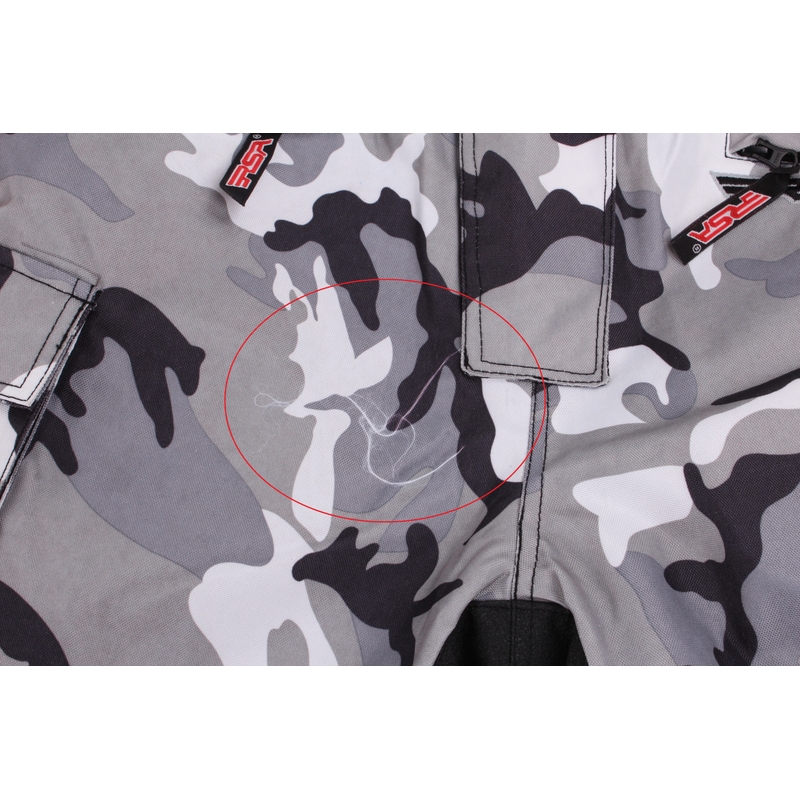 Pantaloni moto RSA Camuflaj gri výprodej lichidare