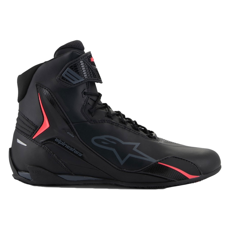 Cizme moto dama Alpinestars Stella Faster-4 negru-roz
