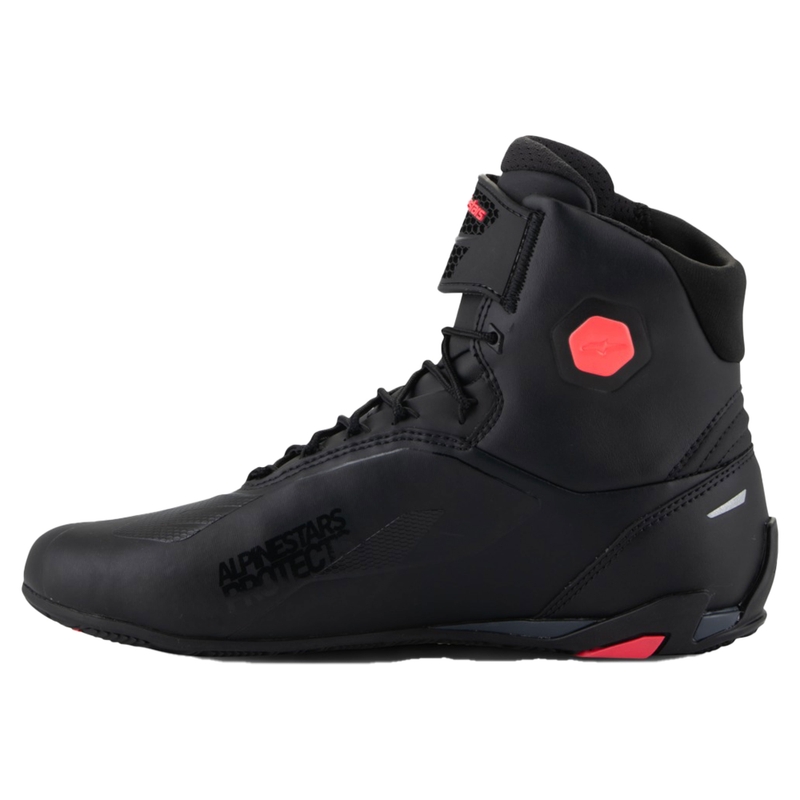 Cizme moto dama Alpinestars Stella Faster-4 negru-roz