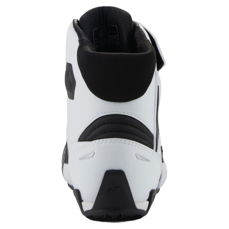 Ghete moto dama Alpinestars Stella Faster-4 alb-negru