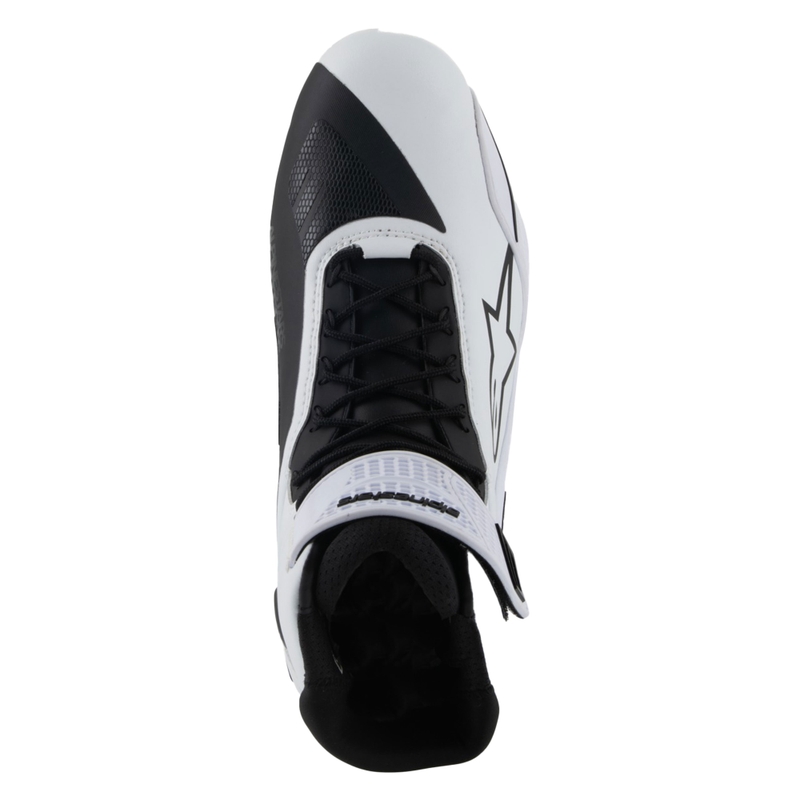Ghete moto dama Alpinestars Stella Faster-4 alb-negru
