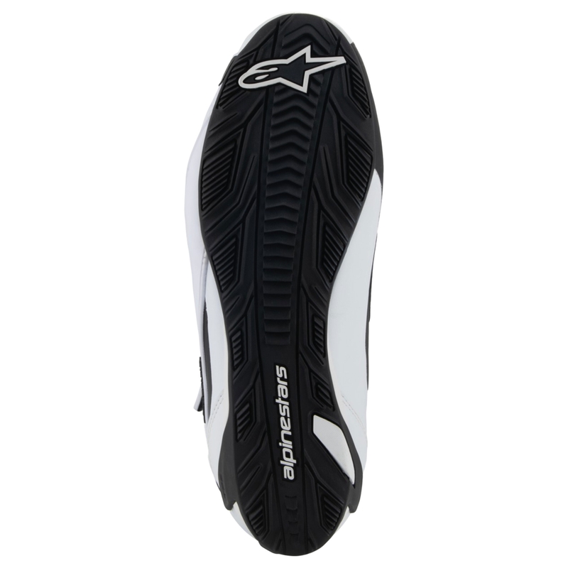 Ghete moto dama Alpinestars Stella Faster-4 alb-negru
