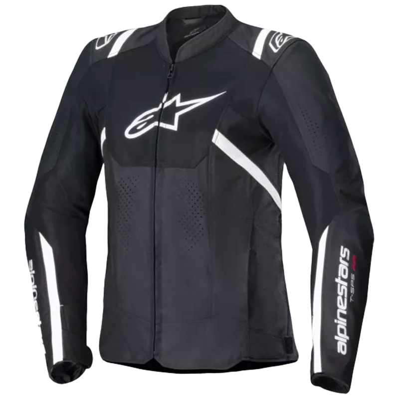 Jacheta moto dama Alpinestars Stella T-SPS Air V2 negru-alb