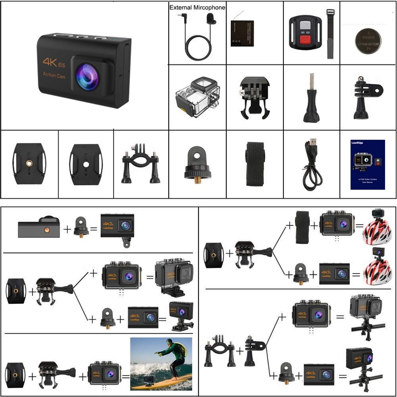 Cameră de exterior 4K EIS