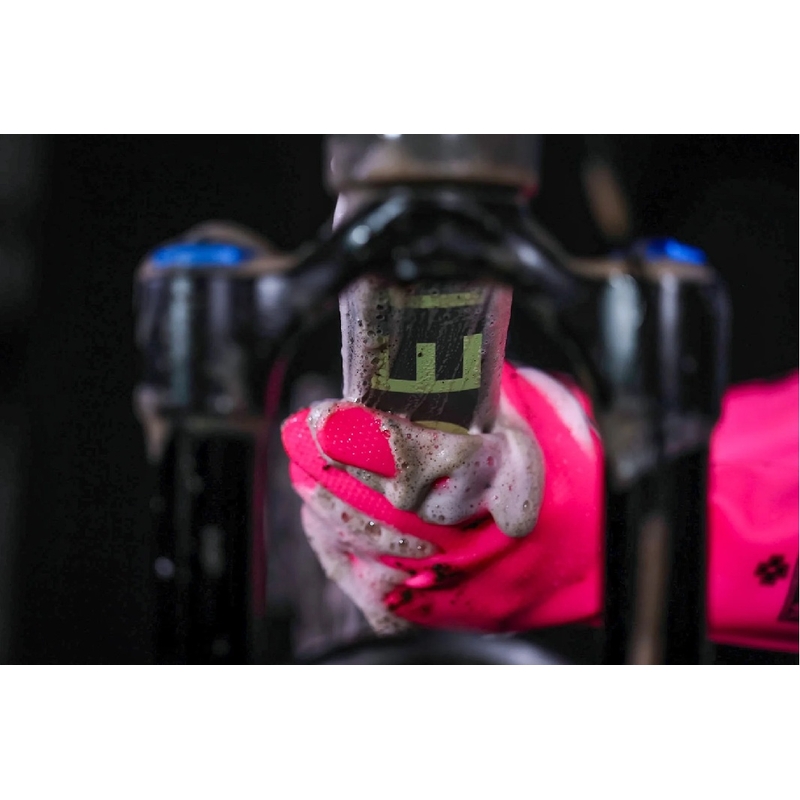 Deep scrubber gloves MUC-OFF pink M