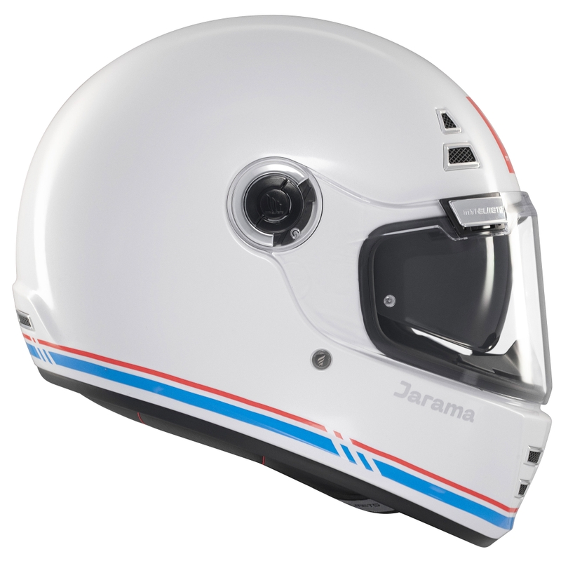 Casca moto integrala MT Jarama SV alb lucios