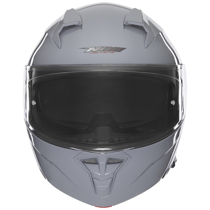 Cască de motocicletă rabatabilă NOX N968 gri