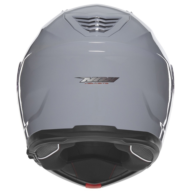 Cască de motocicletă rabatabilă NOX N968 gri