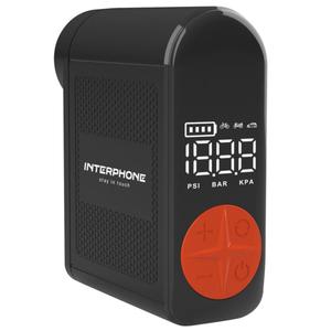 Mini compresor baterie Interphone negru