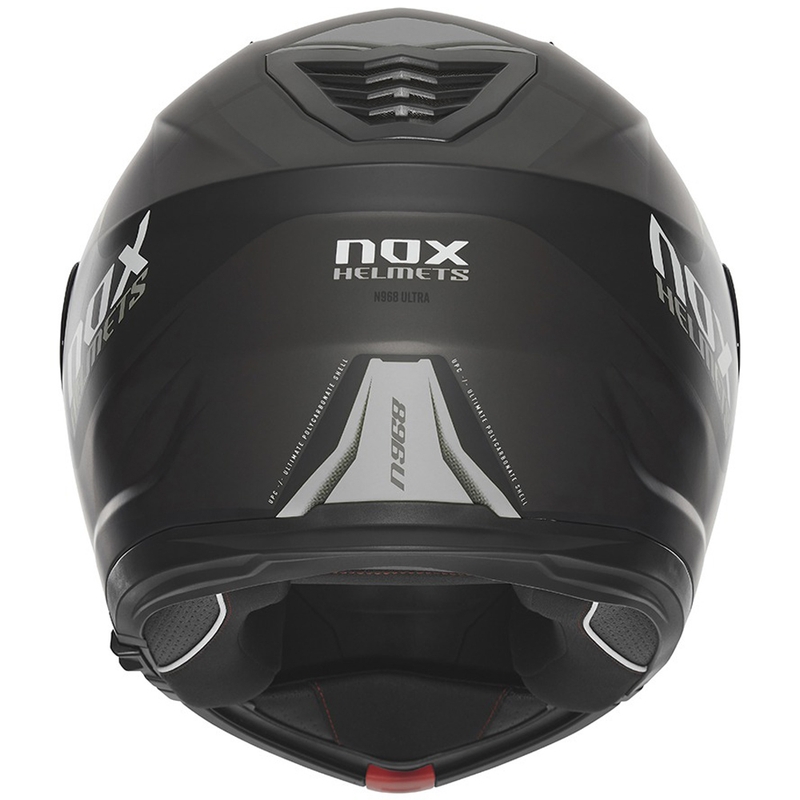 Casca de motocicleta NOX N968 Ultra Flip-Up Negru Mat-Titan