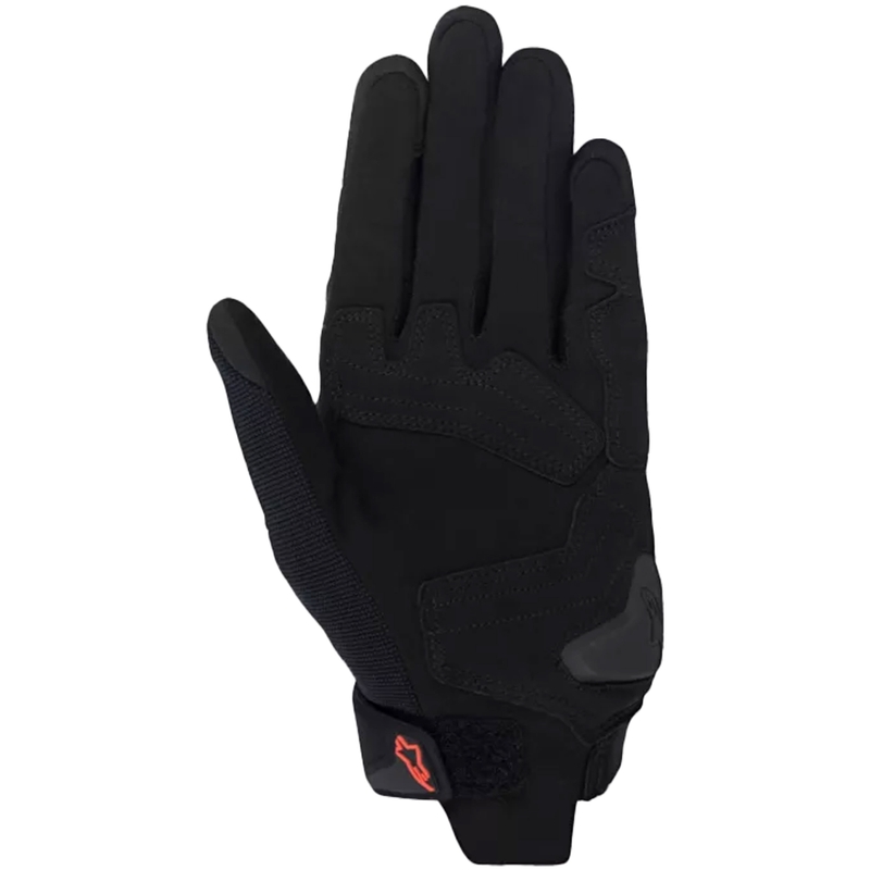 Mănuși de motocicletă Alpinestars Stella SP X 1 pentru femei Negru-Roșu Fluo