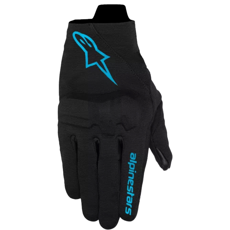 Manusi moto dama Alpinestars Reef V2 negru-albastru
