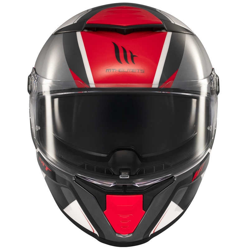 Cască integrală pentru motocicletă MT Thunder 4 SV Freeway negru-gri-roșu