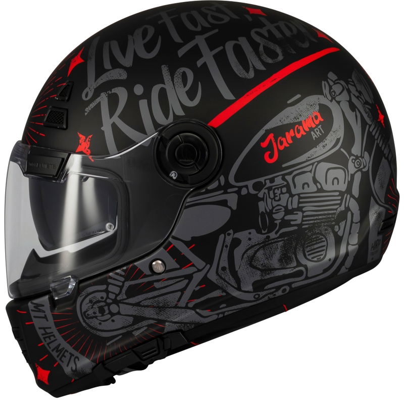 Casca moto integrala MT Jarama SV Art neagra mat