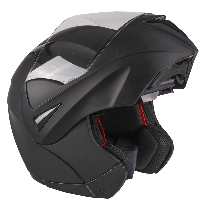 Cască de motocicletă RSA B-line negru mat flip-up lichidare