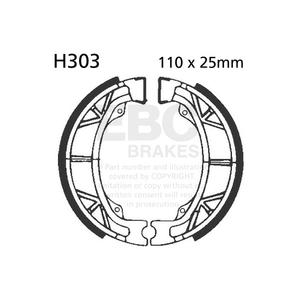 Brake shoe set EBC H303 inclusiv arcurile