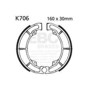 Brake shoe set EBC K706 inclusiv arcurile