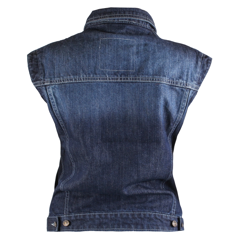 Vesta de denim pentru femei Vesta de denim Elemental lichidare