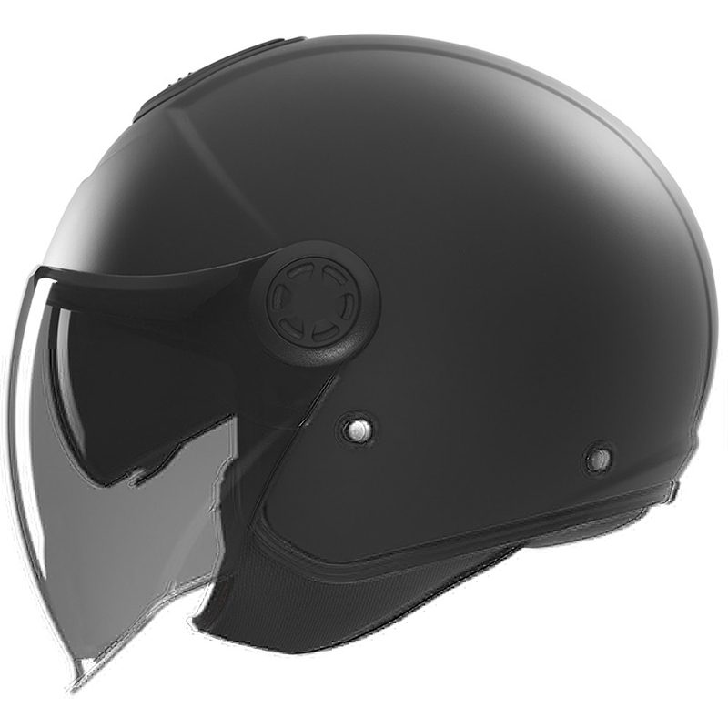 Cască de motocicletă deschisă NOX N182 negru mat