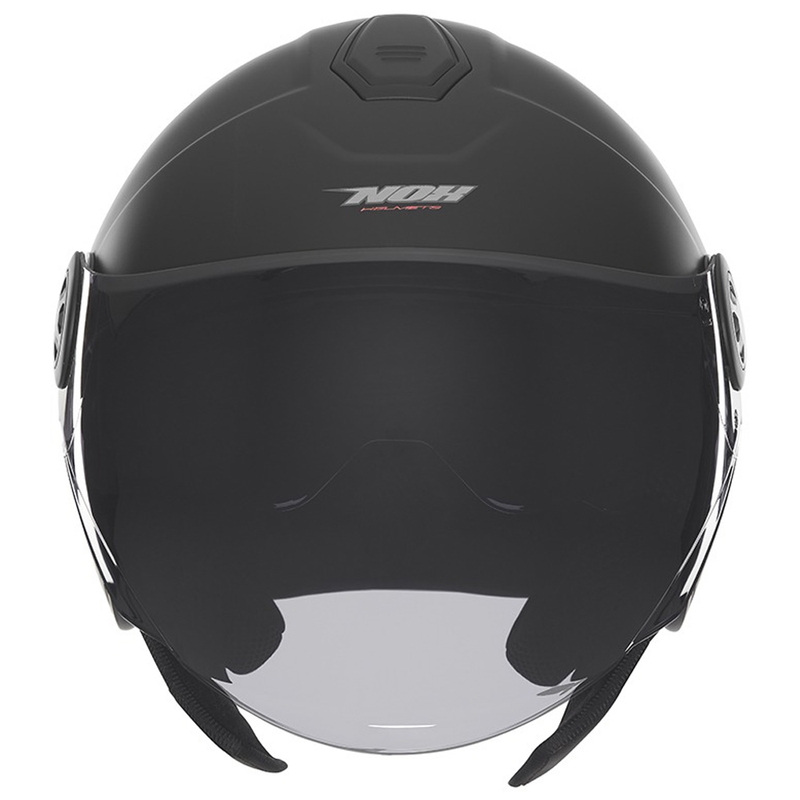 Cască de motocicletă deschisă NOX N182 negru mat