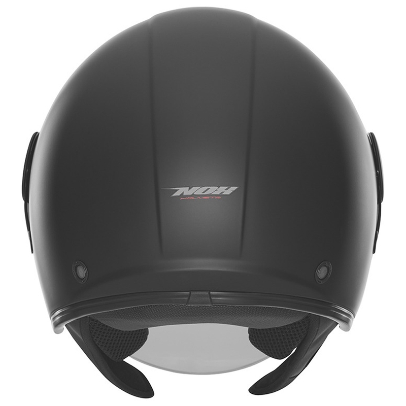 Cască de motocicletă deschisă NOX N182 negru mat