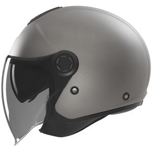 Casca de motociclete deschisa NOX N182 titan mat