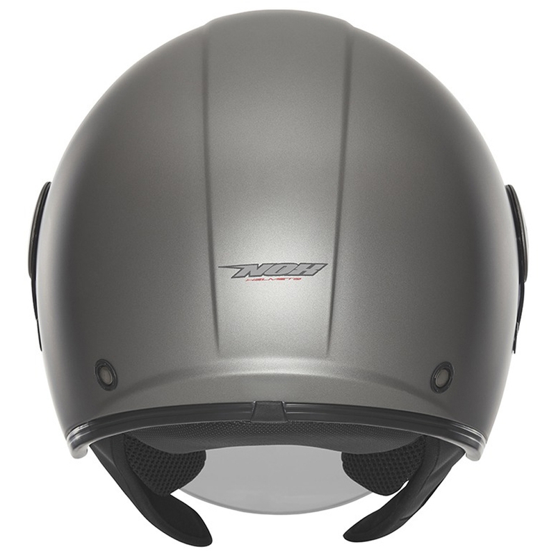 Casca de motociclete deschisa NOX N182 titan mat