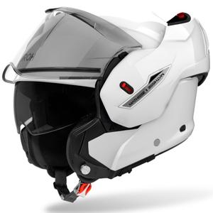 Casca de motocicleta Airoh Mathisse 2 Color, rabatabila, alba