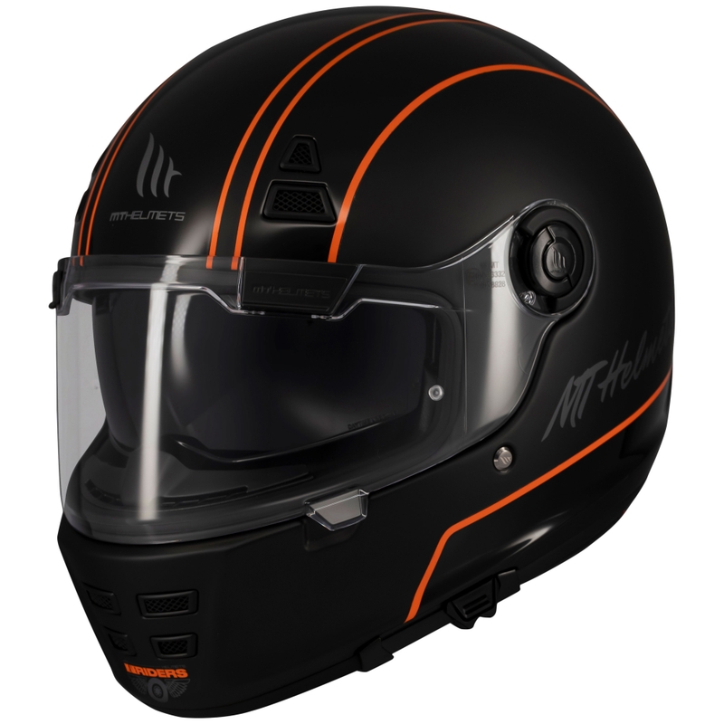 Casca moto integrala MT Jarama SV Wild negru lucios mat