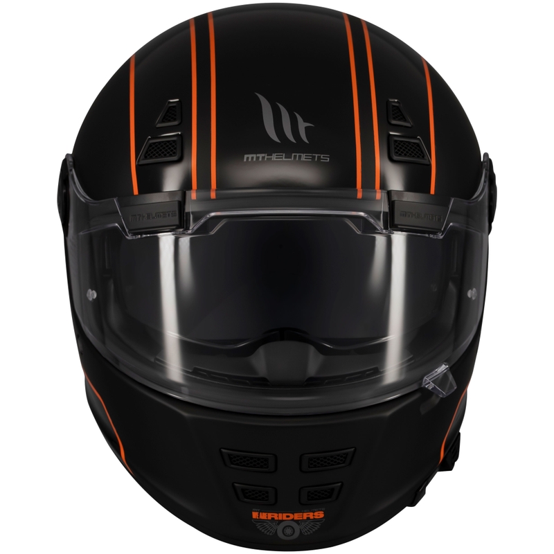 Casca moto integrala MT Jarama SV Wild negru lucios mat
