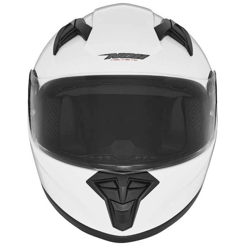 Cască integrală pentru motocicletă NOX N731 pentru copii, albă