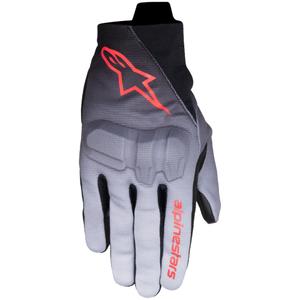 Mănuși moto damă Alpinestars Reef V2 gri-negru-roz