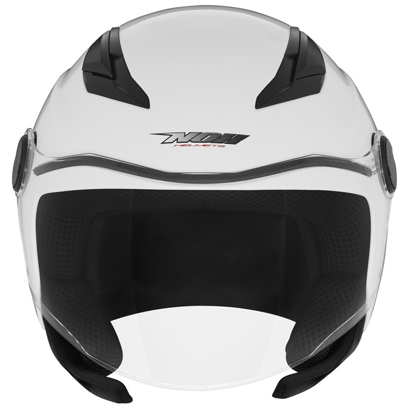 Cască de motocicletă deschisă pentru copii NOX N710 albă
