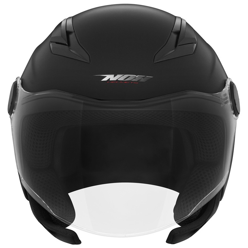 Cască de motocicletă deschisă pentru copii NOX N710 negru mat
