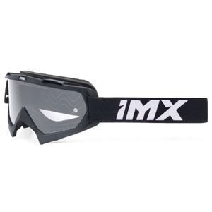 Ochelari de motocross iMX Mud negru cu plexiglas transparent