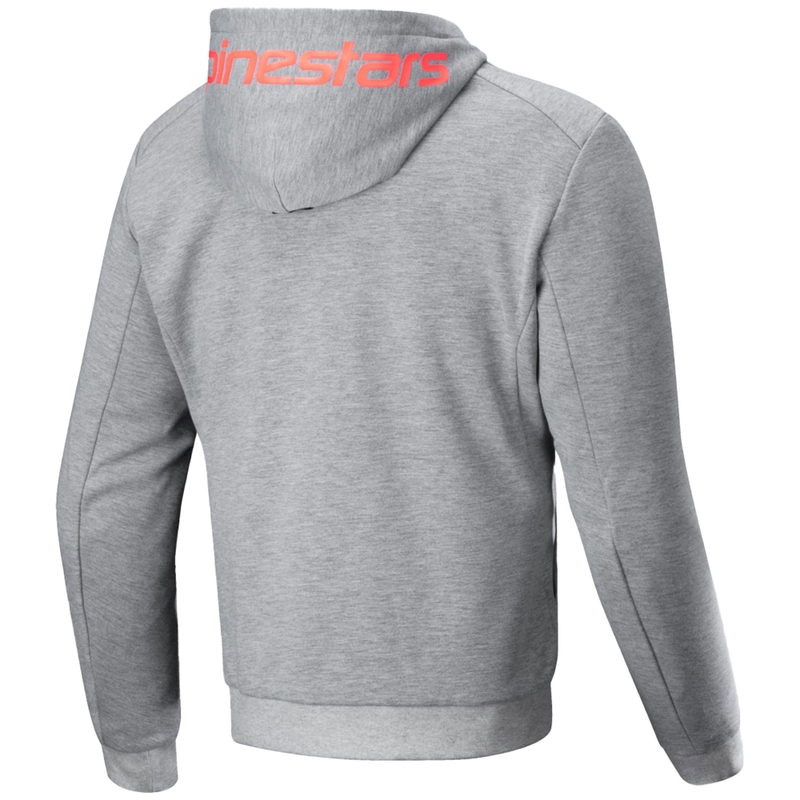 Hanorac moto Alpinestars Chrome V2 Sport gri-portocaliu
