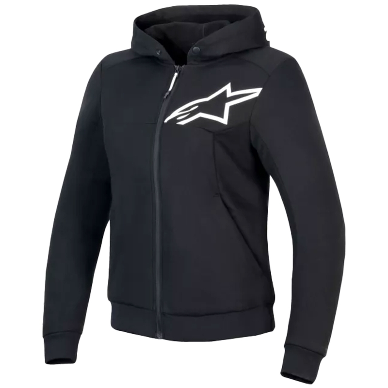 Jacheta moto dama Alpinestars Stella Chrome V2 Sport neagra